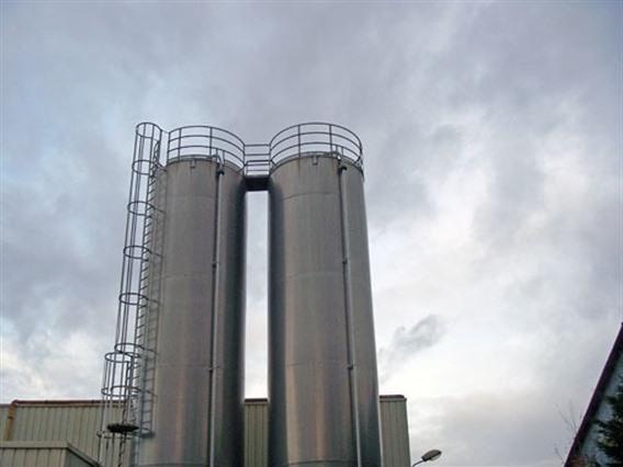 ZM Silo Alu Ø 3000 x 15000