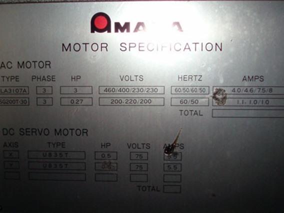 Amada Aries 222 CNC
