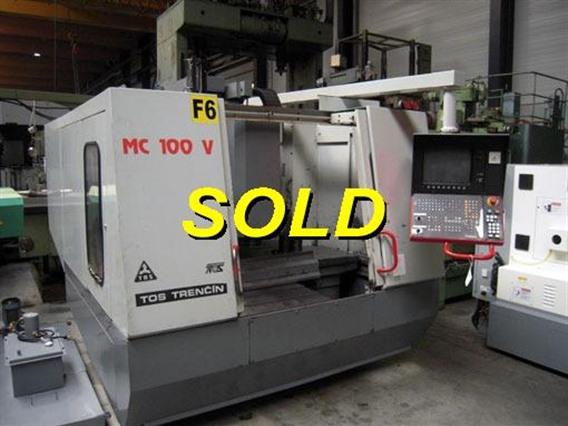 Tos Mas MC 100V CNC X:1016 - Y:610 - Z:508mm