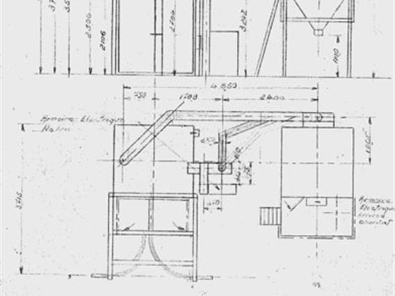 Sisson Leyman Sandblasting machine