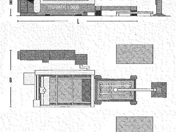 Trumpf L3030 + liftmaster