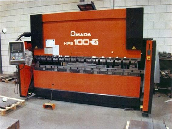 Amada HFE 100T x 3000 CNC 8 axes