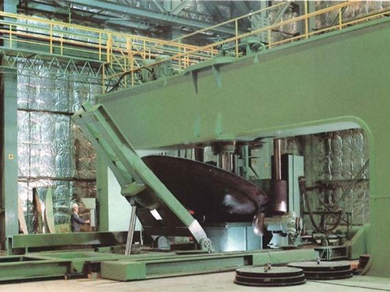 Favrin 100 ton Plateroll / Dish end forming