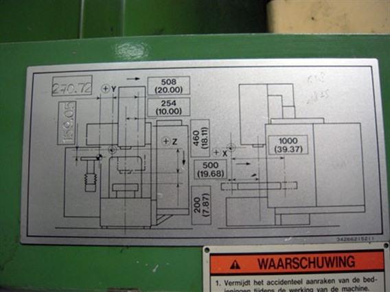 Mazak AJV 25/405 CNC