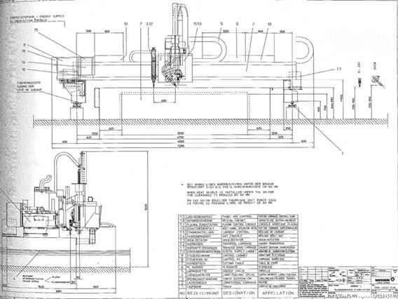 Messer Griesheim Omnimat L 6000 CNC plasma 3D bevelling