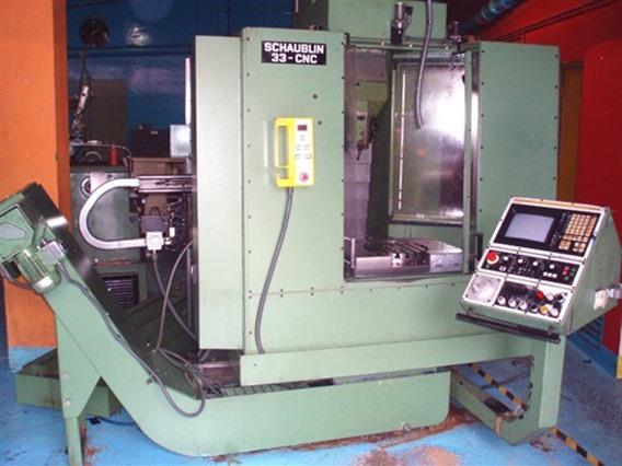 Schaublin 33 CNC X:520 - Y:500 - Z:500mm
