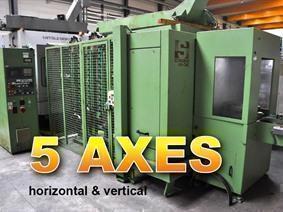 Schaublin 44 CNC X:520 - Y:520 - Z:420mm, Pionowe centra frezarskie