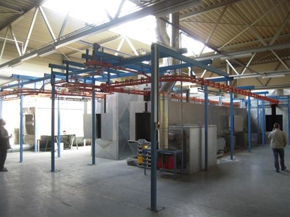 Deventol Powdercoating line