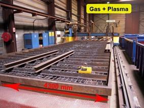 SAF Cybertome OXY1 16 500 x 5200 mm, Brandsnijmachines -  Gasbrandsnijmachines & Plasmabrandsnijmachines