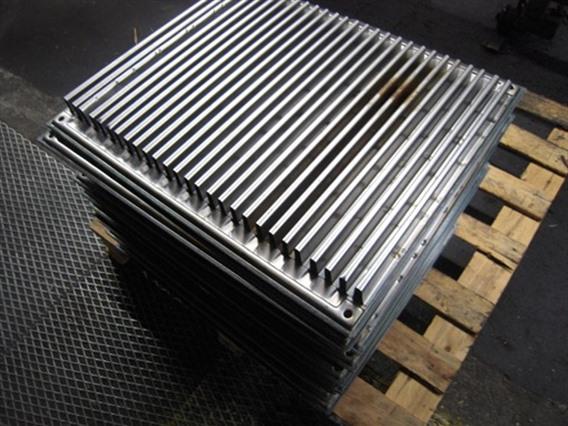 Incomplete Production line for radiators