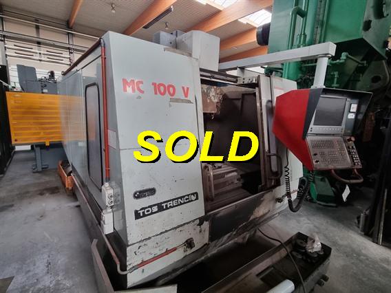 Tos Mas MC100V CNC X:1016 - Y:610 - Z:508mm