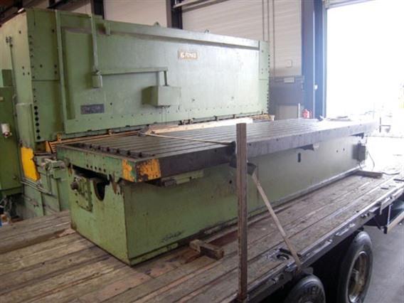 Moving Table for milling machine 4500 x 1400 mm