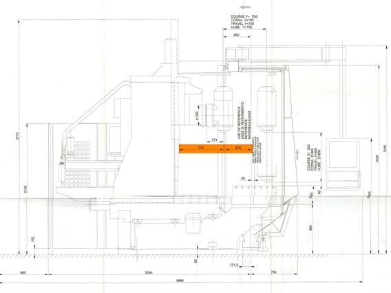 Huron EXC 20 CNC X:1600 - Y:700 - Z:800 mm
