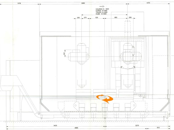 Huron EXC 20 CNC X:1600 - Y:700 - Z:800 mm