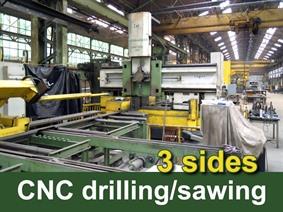 Trennjaeger SBM 1000 CNC saw/drill line, Drilling- & sawingline