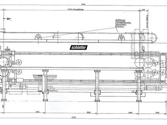 Schlatter CNC GNPB 48/20/280 seam/roll welding