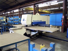 Trumpf Trumatic 500R-1300 CNC, Machines a poinconner & estamper pour tole legere