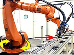Trumpf  - Kuka YAG laser welding robot, Schweissroboter