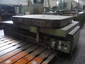 WMW Union Turning Table 1800 x 2000, Фрезерно-Расточные станки напольного типа