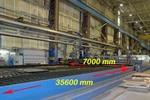 Messer Griesheim (Oxy+plasma) 35600 x 7500 mm CNC