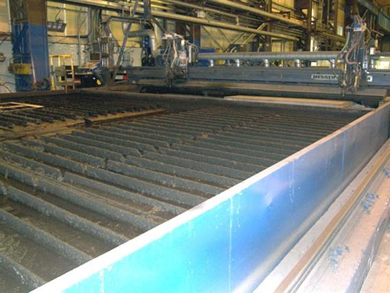 Messer Griesheim (Oxy+plasma) 35600 x 7500 mm CNC