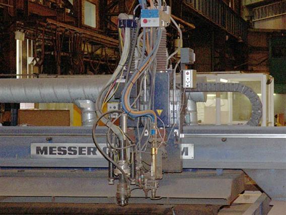 Messer Griesheim (Oxy+plasma) 35600 x 7500 mm CNC