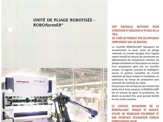 Salvagnini Roboformer 135 ton x 4100 CNC