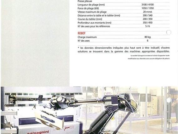 Salvagnini Roboformer 135 ton x 4100 CNC