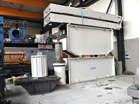 LVD 600 ton Dish end forming press, H-frame presses