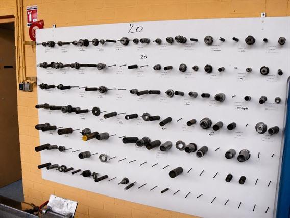 Plastic Extrusion Plant production of plastic pipes and 