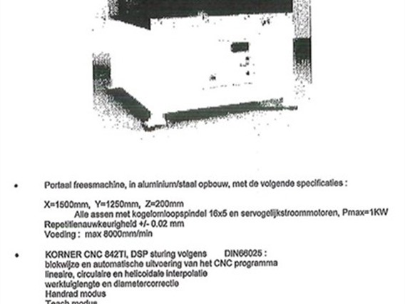 Koerner - Creativ Tec CNC 1500 A