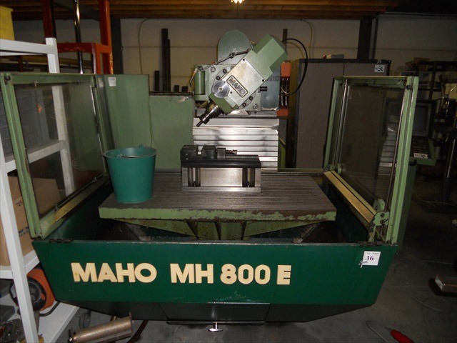 Used Universal Milling machines & CNC, Maho MH 800E - X:800 - Y:450 - Z ...
