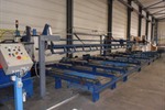 Decoiler + Roll forming Line for Steeldeck type 106