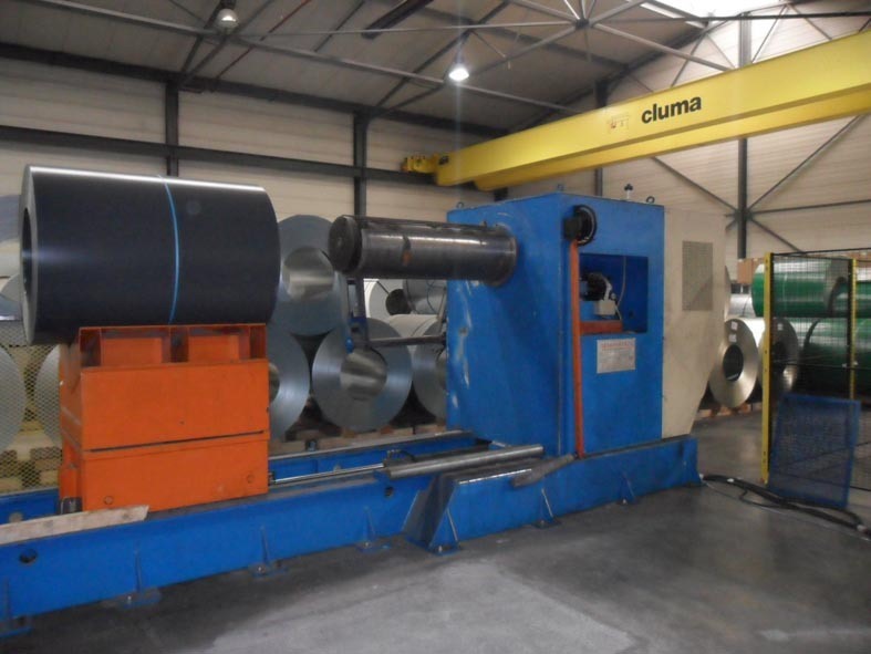 Decoiler + Roll forming Line - for Steeldeck type 106 | Lignes de ...