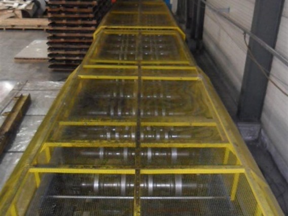 Decoiler + Roll forming Line for Steeldeck type 106