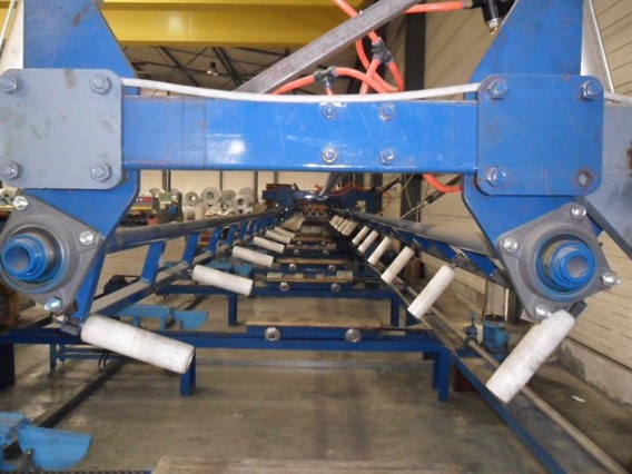 Decoiler + Roll forming Line for Steeldeck type 106