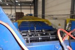 Decoiler + Roll forming Line for Steeldeck type 106
