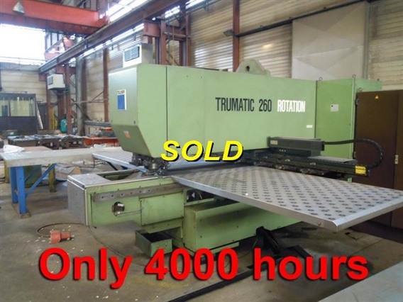 Trumpf Trumatic 260 Rotation