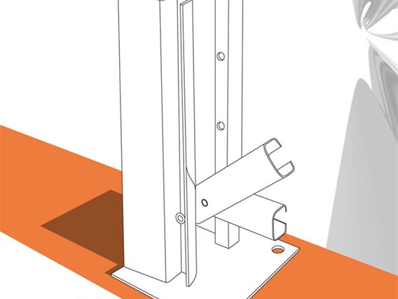 Redirack Production line for making industrial racks