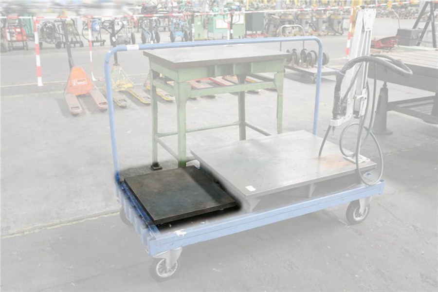 Used Surface plates (Floorplates) & Mesuringtables, Cast iron surface