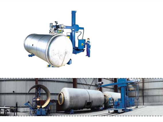 Esab Weldingcrane for stainless steel tanks