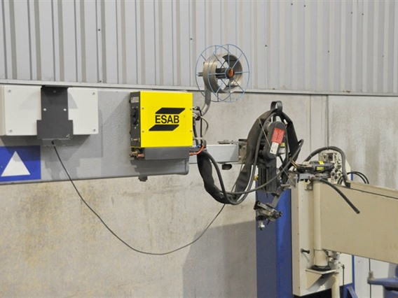 Esab Weldingcrane for stainless steel tanks
