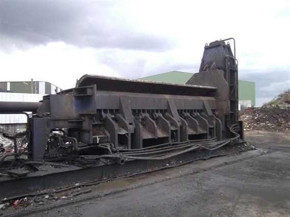 Lefort 550 ton scrap balling press+shear