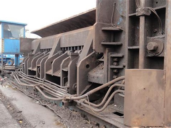 Lefort 550 ton scrap balling press+shear