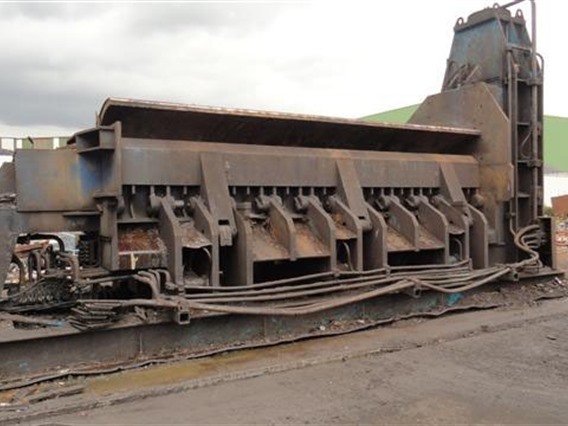 Lefort 550 ton scrap balling press+shear