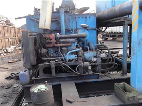 Lefort 550 ton scrap balling press+shear
