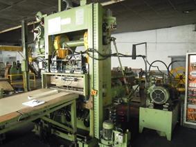 Schalch 150 T + decoiler/feeder/cut to length, Zweistander exzenterpressen