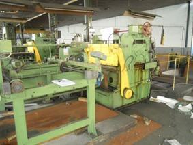 Cornillon Shearing line nr2, Decoiler & cut to length line