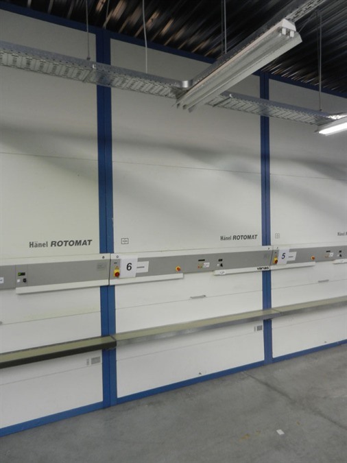 Used Storage & retrievel systems / Containers, Hänel Rotomat - 900 ...