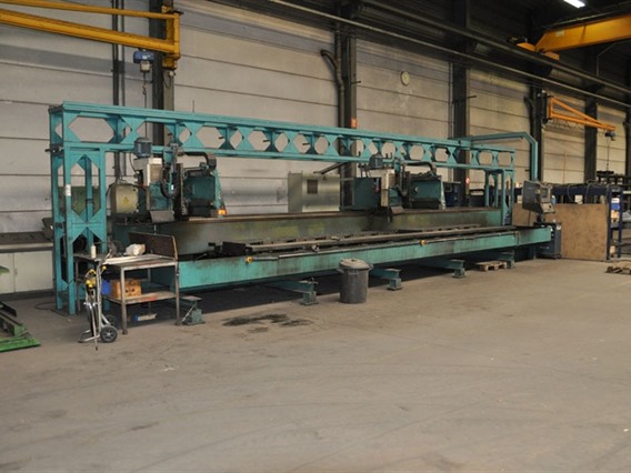 Fanuc CNC drill- & milling line X: 8000 mm